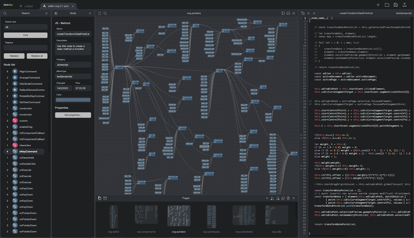 Build Your Software Visually Based On Nodes