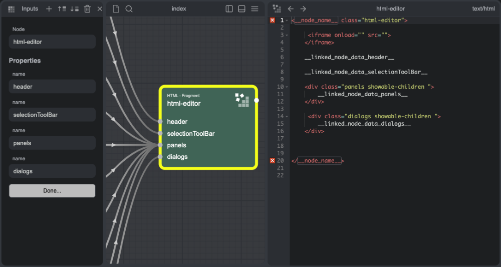 Panels - Changing the SVG properties