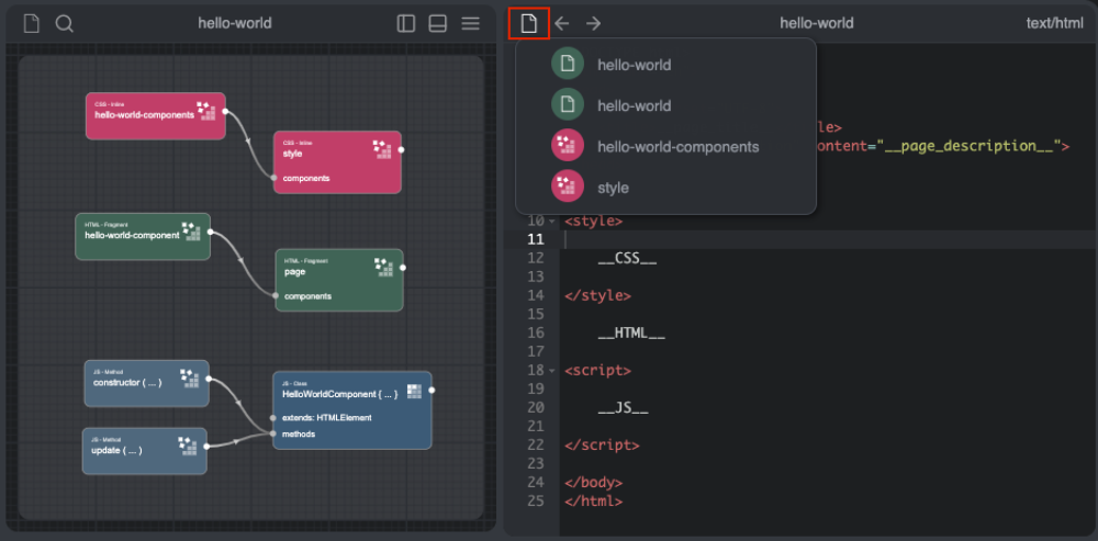 Panels - Changing the SVG properties